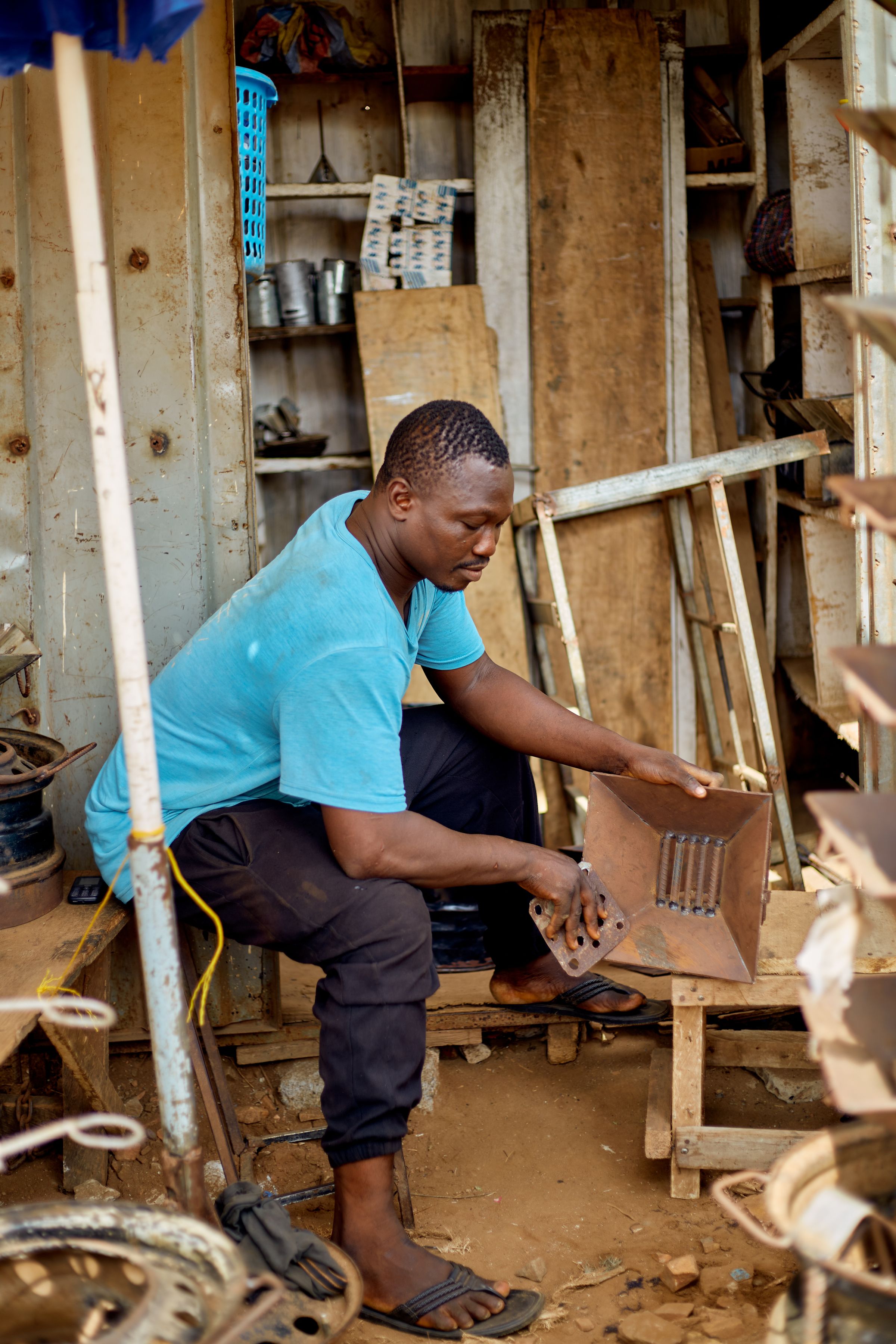 Ghanaian craft and textile details