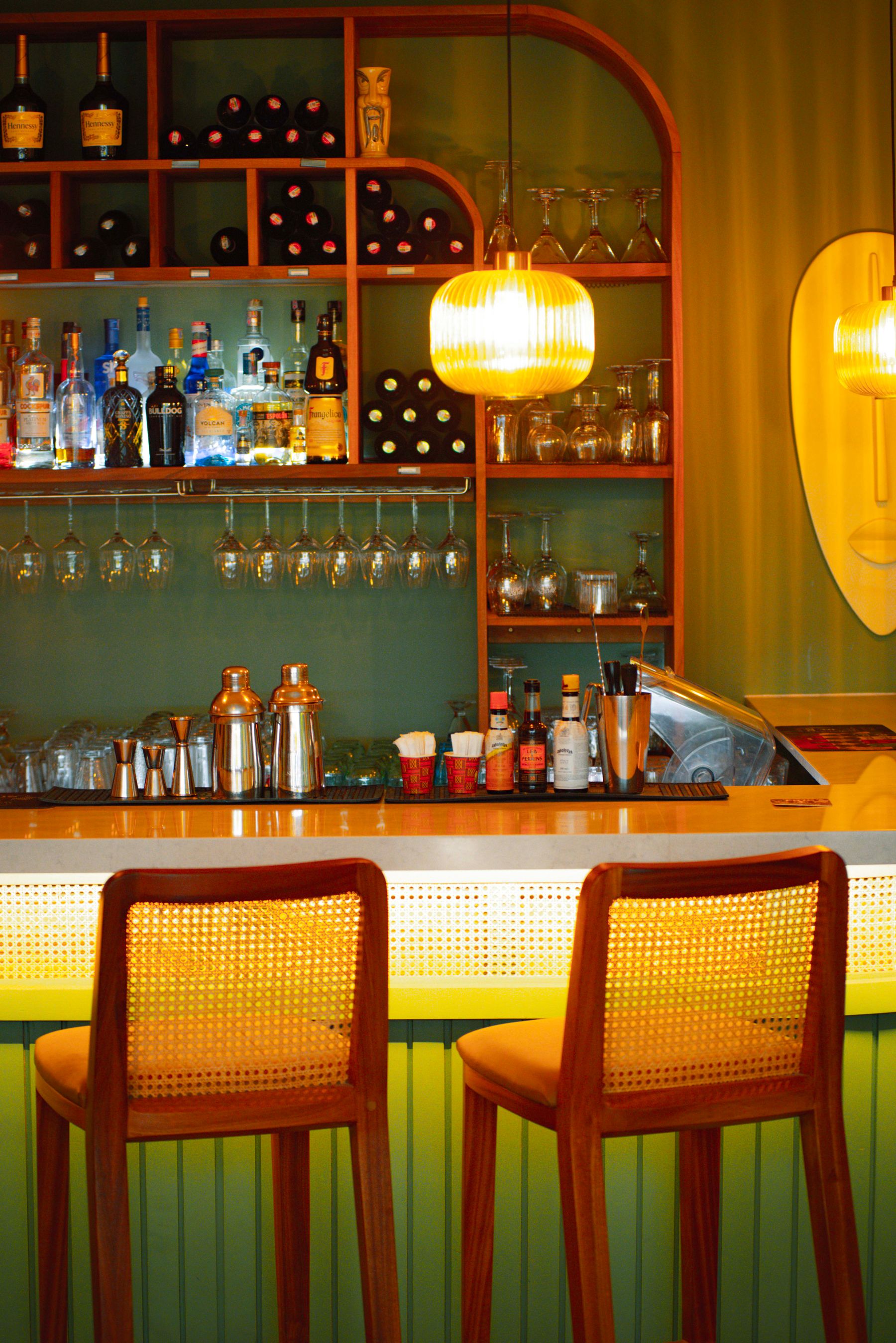 A stylish contemporary interior in Accra